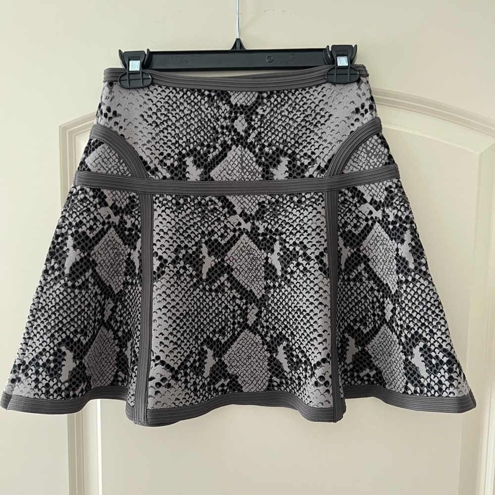 Diane Von Furstenberg Snake Print Skirt